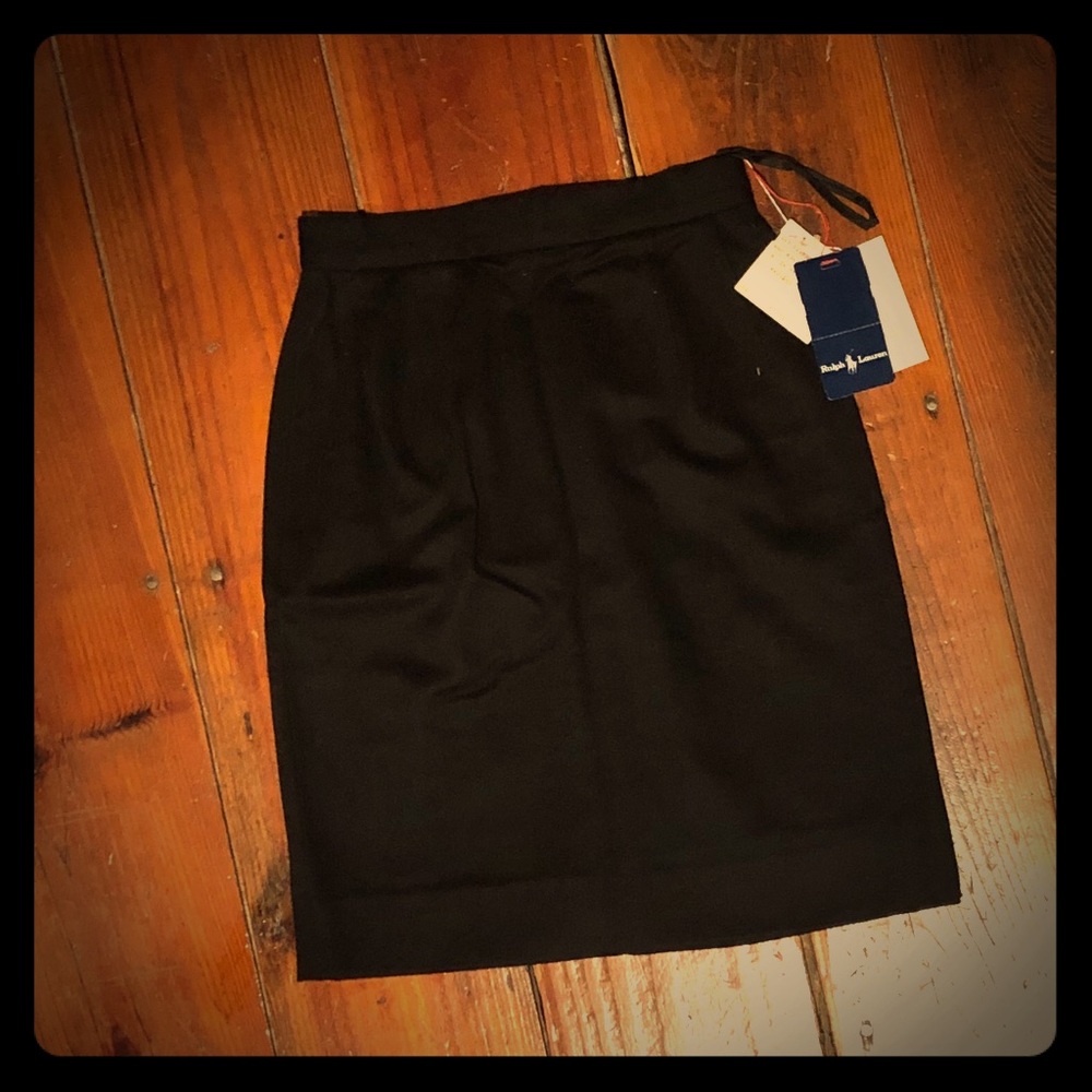 Vintage Ralph Lauren Cashmere/Wool Pencil Skirt